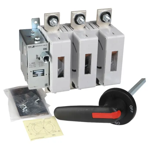 Выключатель нагрузки OptiSwitch DI-3-800-3P КЭАЗ 275543 фото 2