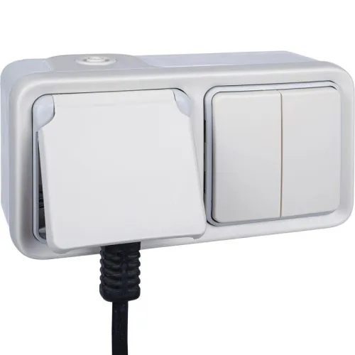 Коробка установочная ОП 2-м Plexo горизонт. бел. Leg 069690 фото 3