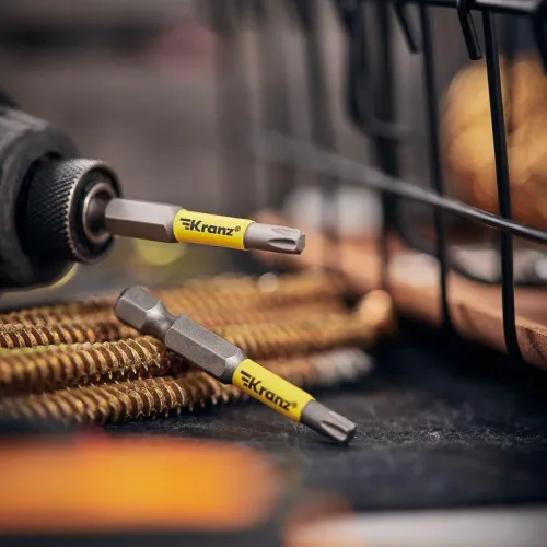 Бита для шуруповерта Torx T25х50мм (уп.2шт) Kranz KR-92-0428-1 фото 2