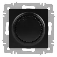 Светорегулятор поворотный СП Accent 6-401-05 600Вт 230В IP20 антрацит Intro Б0063679