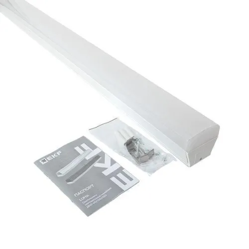 Светильник светодиодный ДБО-120 48Вт 4000К IP20 1180х65х70 линейный бел. LUMA EKF LBL-120-48-W-4000 фото 6