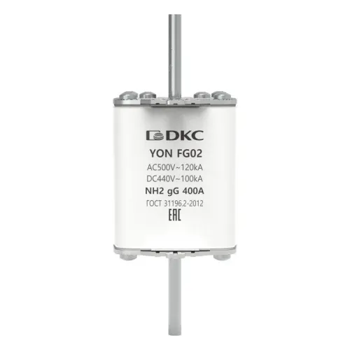 Предохранитель YON ножевого типа FG2 с одинарной индикацией 400А DKC 1FG02-0400 фото 2