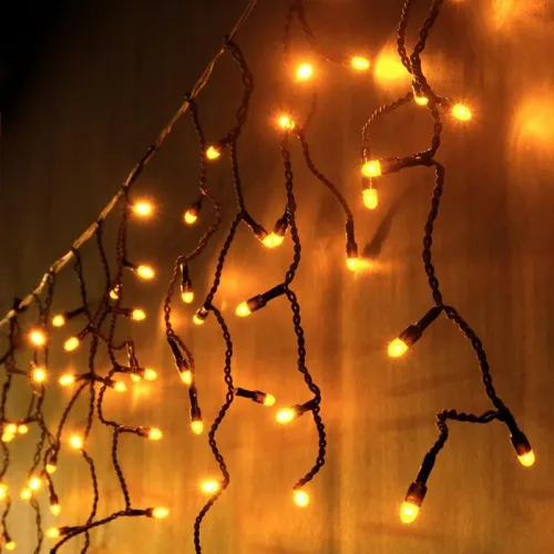 Гирлянда "Нить" RB-LD100-WW-E 100 тепл. бел. светодиодов 10м соединяемая до 10шт. уличная SHLights 4690601045362 фото 2