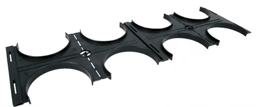 Кластер четверной двухсторонний для двустен. труб d110мм IEK CTA12D-K110-K02