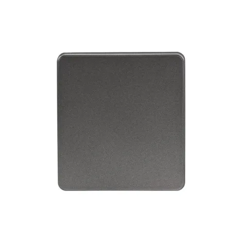 Выключатель 1-кл. СП ROUND возвратный 10А титан Kranz KR-78-0712-2