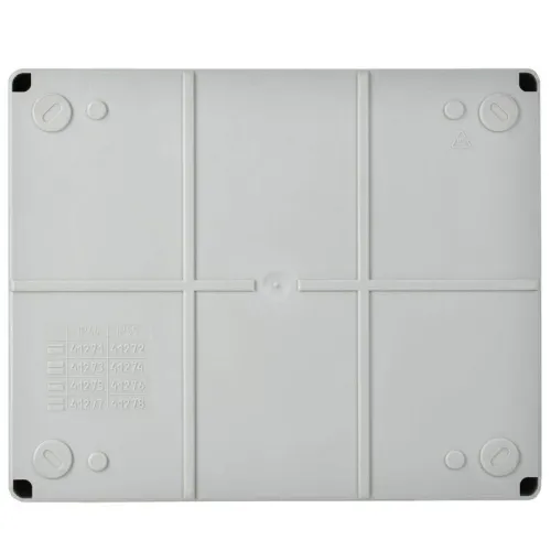 Коробка распаячная ОП 240х195х90 IP44 КМ41275 прозр. крыш. IEK UKO10-240-195-090-K51-44 фото 4