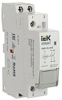 Контактор модульный KMR 25А 12В AC/DC 2НО ARMAT IEK AR-KMR20-025-20-012