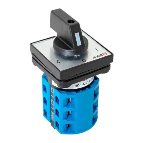 Переключатель кулачковый ПК-1-43 3п 25А "1-0-2" IP65 EKF pk-1-43-25-65 фото 8