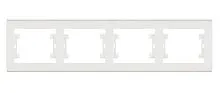 Рамка 4-м Manolya горизонт. бел. Makel 41001704