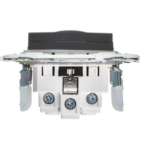 Розетка 1-м SKANDY 16А IP44 с заземл. защ. шторки с крышкой SK-R11G графит IEK SK-R16-16-44-K53 фото 4