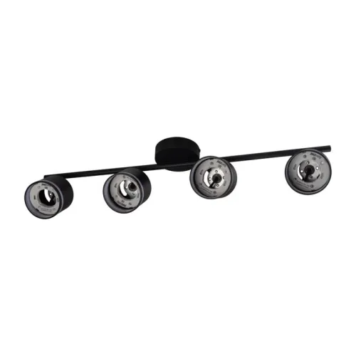 Светильник PCL-0704 max 20Вт (каждая лампа) 4xGX53 IP20 230В BL настен./потолочн. декор. под лампу JazzWay 5066885