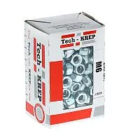 Гайка самоконтрящаяся М6 DIN 985 оцинк. (уп.200шт) Tech-Krep/Zitar 105253