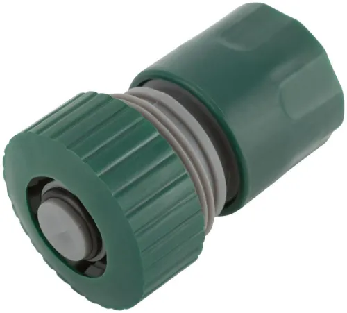 Соединитель пластиковый 3/4дюйм автостоп FIT 77406