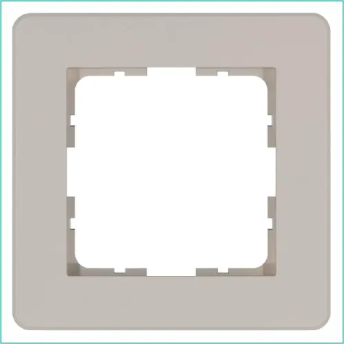 Рамка 1-м G-Flex тауп Jasmart G1101T