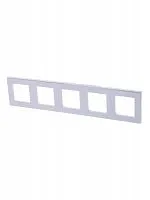 Рамка Levit 5п бел./ледяной ABB 2CHH015050A6001