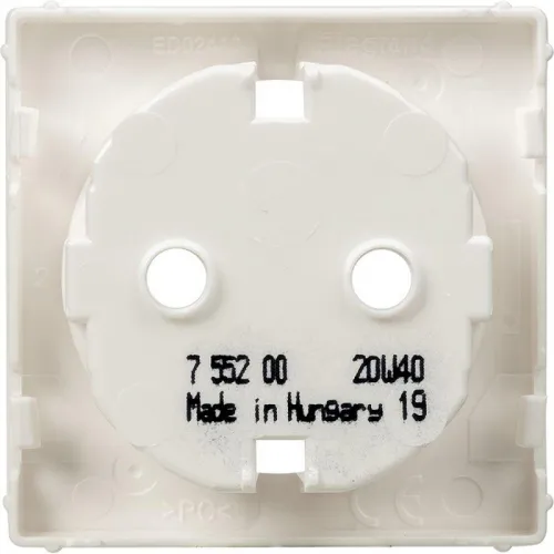 Панель лицевая Valena Life для розетки 2К+З бел. Leg 755200 фото 3