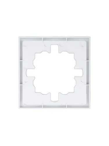 Рамка 1-мест. горизонт. ZIMA бел. LEZARD 704-0200-146 фото 3