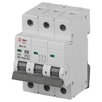 Выключатель автоматический 3п D 50А 4.5кА ВА47-63 PRO ЭРА Б0059482