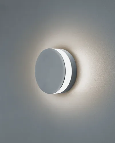 Светильник светодиодный 80 558 NOF-D-W-001-02 7Вт 3000К IP54 240лм для наружной подсветки круг сер. Navigator 80558 фото 2