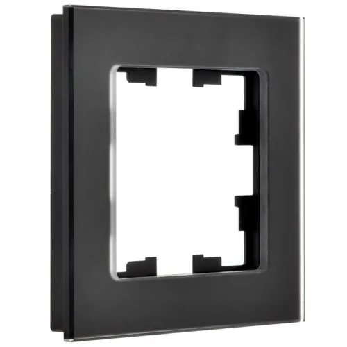 Рамка 1-м BRITE РУ-1-2-Бр стекло черн. матов. IEK BR-M12-G-31-K02 фото 4