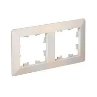 Рамка 2-м AtlasDesign Air жемчуж./дым. бел. SE ATN220402