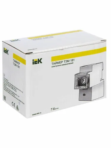 Таймер аналоговый ТЭМ-181 16А 230В на DIN-рейку KARAT IEK MTA20-16 фото 9