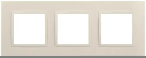 Рамка 3-м Elegance 14-5013-02 Classic слон. кость Эра Б0060582