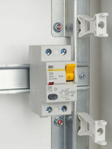 Выключатель дифференциального тока (УЗО) 2п 25А 10мА тип AC ВД1-63 KARAT IEK MDV10-2-025-010 фото 8