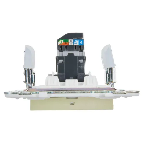 Розетка компьютерная RJ45 кат.5E SKANDY SK-K01G мятный IEK SK-K10-1-K06 фото 3