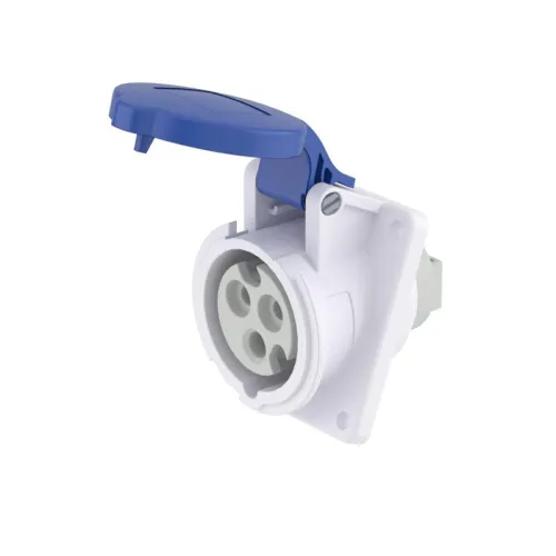 Розетка скрыт. уст. 16А 230В 2P+E с наклоном IP44 DKC DIS4131663