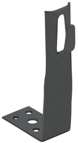 Держатель проводника круглого 6-8мм угловой H=80мм оцинк. сталь TD IEK ZDP87-13-1-68-80