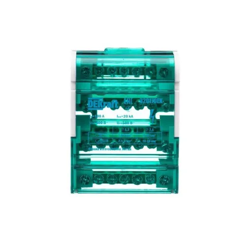 Кросс-модуль ШН-103 на DIN-рейку 4х7 групп 100А DEKraft 32017DEK фото 2