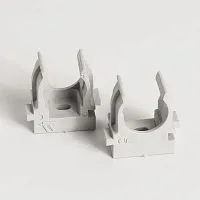 Держатель для труб (клипса) d16мм для монтажн. пистолета сер. (уп.100шт) TOKOV ELECTRIC TKE-LC-16-ZP-C06/100