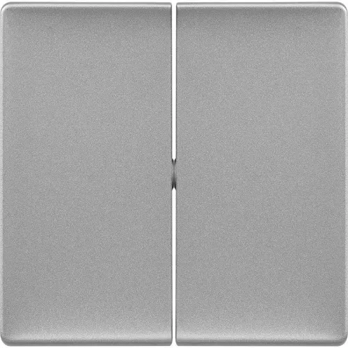 Панель лицевая Valena Life для 2-кл. выкл. алюм. Leg 755022 фото 2