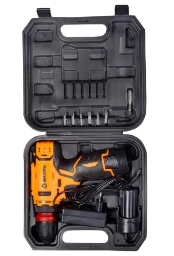 Дрель-шуруповерт аккумуляторная ДА-12Л-2КC (2.0А.ч) (съемный патрон) Вихрь 72/14/33 фото 2