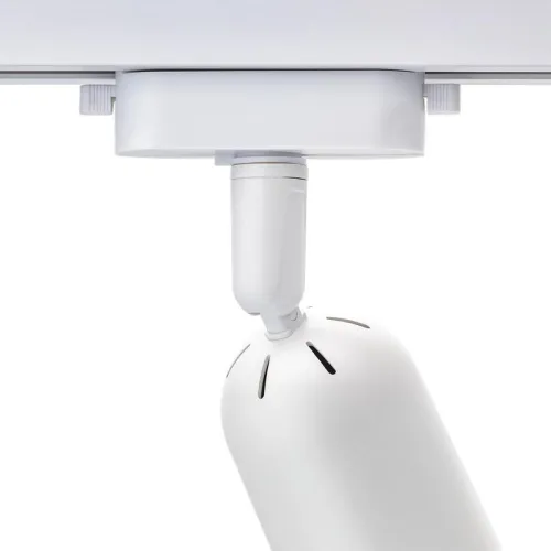 Светильник трековый ARTLINE поворотный 55х55х87мм GU10 230В пластик 4кв.м бел Ritter 59869 9 фото 8