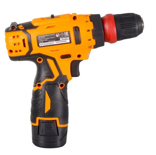 Дрель-шуруповерт аккумуляторная ДА-12Л-2КC (2.0А.ч) (съемный патрон) Вихрь 72/14/33