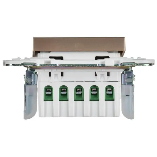 Кнопка звонка SKANDY 10А SK-V17Sa для отелей с индикацией песочн. IEK SK-V14-2-10-K98 фото 5