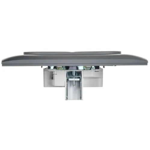 Розетка 2-м SKANDY 10А без заземл. без защ. шторок в сборе SK-R10Gr сер. IEK SK-R20-10-K03-F фото 5