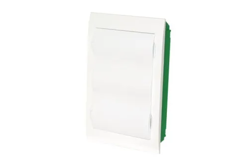 Корпус встраиваемый City9 Box IT 3 ряда 36мод. 2 розетки с бел. дверцей SE EZ9E312P2FIT фото 3