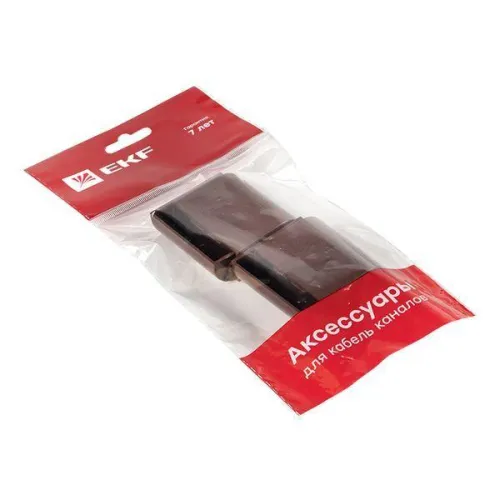 Заглушка 40х16 под темн. дерево Plast PROxima (уп.4шт) EKF ecd-40-16x4 фото 6