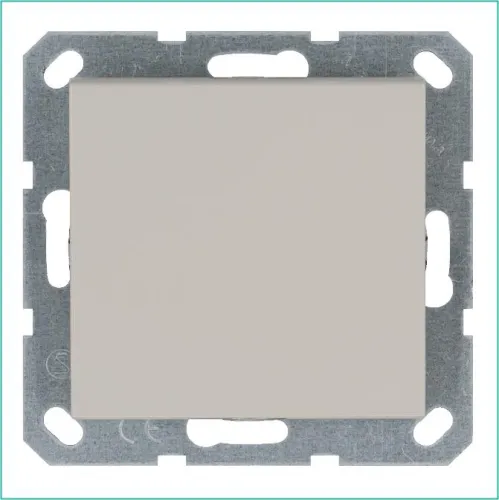 Выключатель 1-кл. 10А IP20 механизм тауп Jasmart G3011T