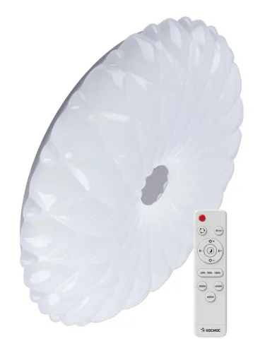 Светильник светодиодный PREMIUM ASTRA 75Вт 230В 3000-6500К 6000лм IP40 500х100мм настенно-потолочный управляемый с пультом ДУ КОСМОС KSAstr75W