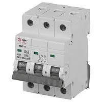 Выключатель автоматический 3п D 63А 4.5кА ВА47-63 PRO ЭРА Б0059483