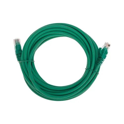 Патч-корд U/UTP CAT 6 RJ45-RJ45 26AWG LSZH зел. 5м Rexant 02-0296-5