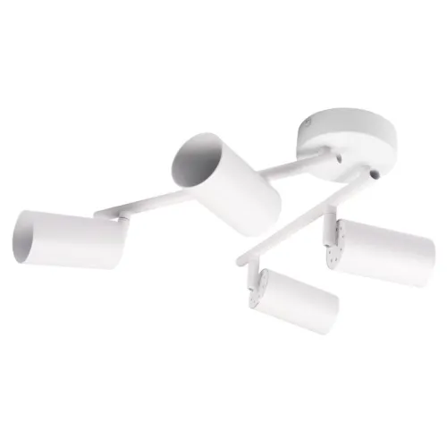 Светильник PCL-0504 4xGU10 IP20 230В WH настен./потолочн. декор. под лампу JazzWay 5066748 фото 3