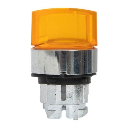 Механизм переключателя исполнительный ХB4 желт. на 3 положения с фиксацией с подсветкой с короткой ручкой IP65 EKF XB4BD3FL-Y-65 фото 5