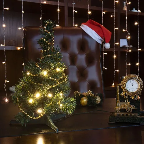 Елочка 30см 20LED тепл. бел. 1.6Вт 5В IP20 USB зел. Neon-Night 533-325 фото 6