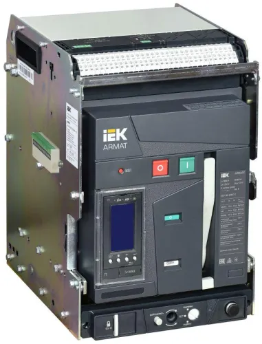 Выключатель автоматический воздушный 3п B 2000А 85кА выдвижной TY с акс. ARMAT IEK AR-ACB-3VB-085-2000A-TYCF