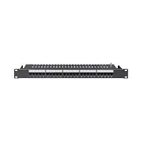 Патч-панель телефонная 19дюйм 1U CAT3 25 портов RJ45 DKC RN3PP251